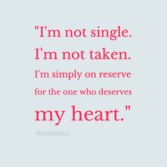 Single i quotes am 